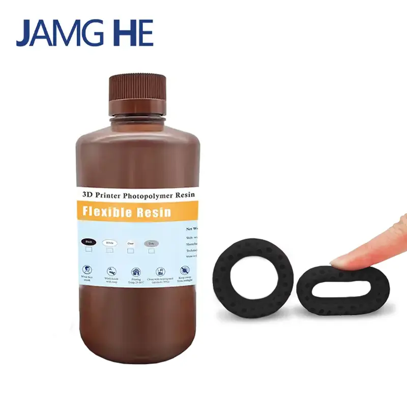 Resina 3D Flexible 500g - JamgHe - Imagen 3
