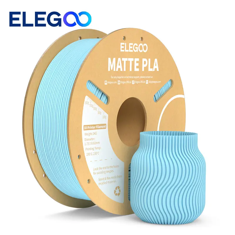 Filamento 3D PLA Matte 1.75mm - Elegoo - Imagen 8
