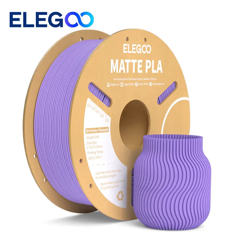 Filamento 3D PLA Matte 1.75mm - Elegoo - Imagen 7