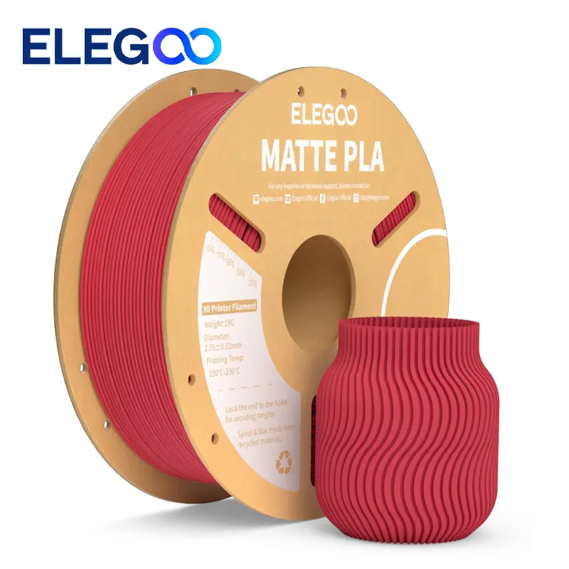 Filamento 3D PLA Matte 1.75mm - Elegoo - Imagen 5