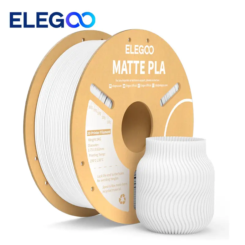 Filamento 3D PLA Matte 1.75mm - Elegoo - Imagen 9
