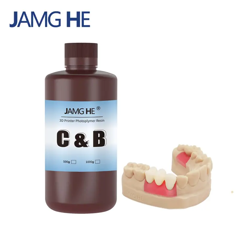 Resina 3D para Coronas y Puentes Provisionales 500g Jamg He - Imagen 3