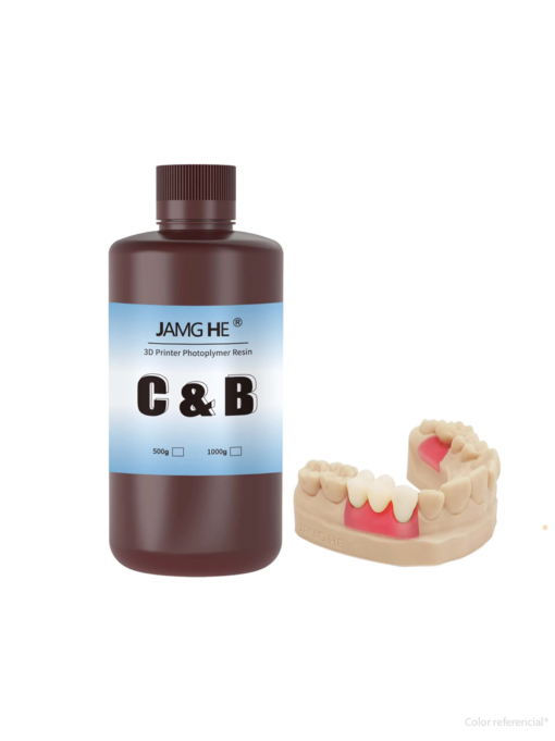 Resina 3D para Coronas y Puentes Provisionales 1Kg Jamg He - Imagen 2