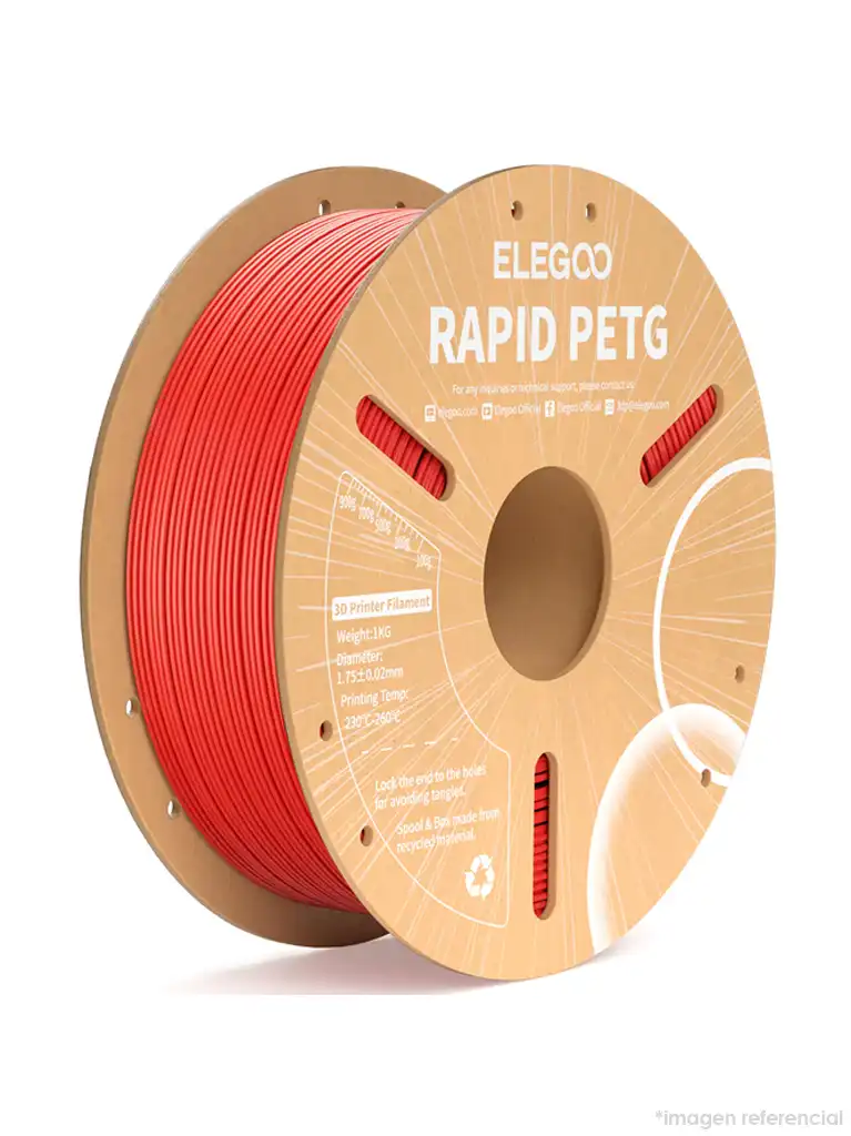 Filamento 3D RAPID PETG + 1.75mm - Elegoo - Imagen 4