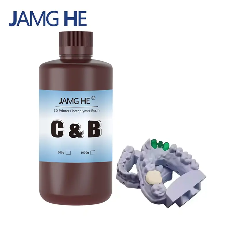 Resina 3D para Coronas y Puentes Provisionales 1Kg Jamg He - Imagen 2