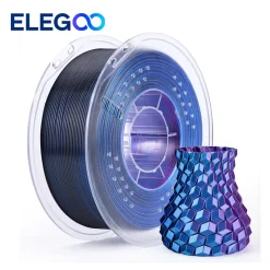 Alternative view of Filamento 3D PLA Silk Tri Color 1.75mm - Elegoo
