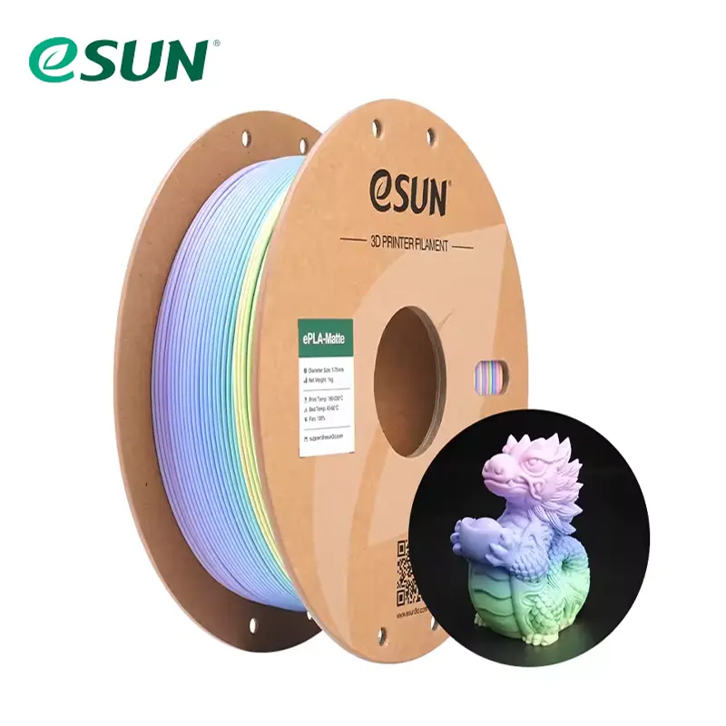 Esun 3D PLA Matte-Multicolor 1.75 mm - Imagen 4
